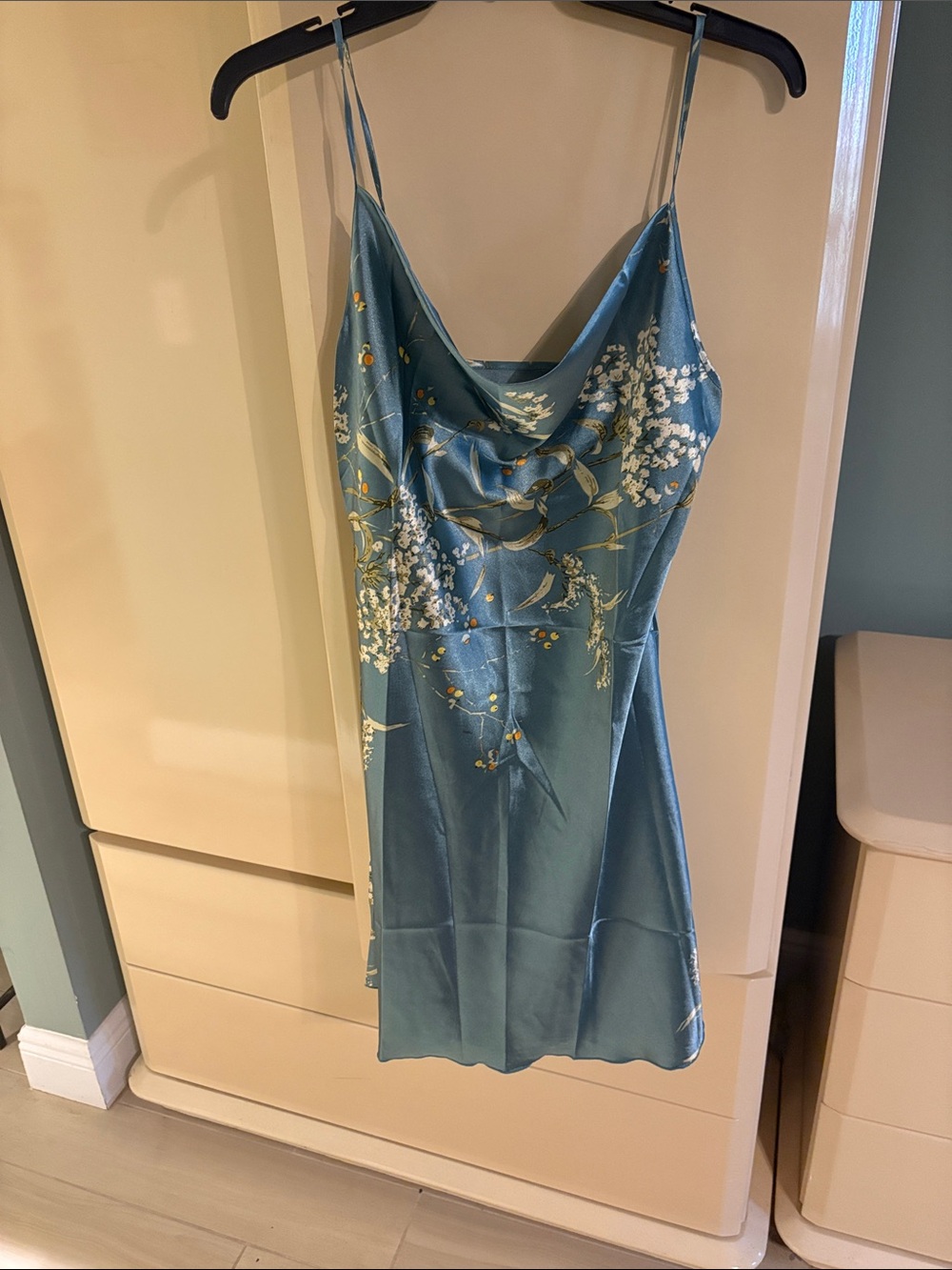 Satin nightgown